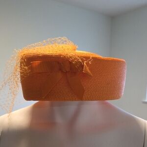 Elegant Orange Women's Hat